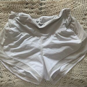 lululemon athletica White Athletic Shorts